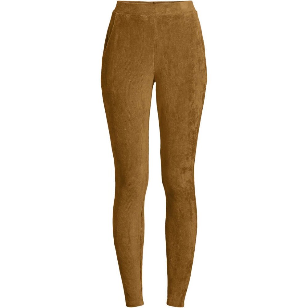 Women's Plus Size High Rise Corduroy Leggings